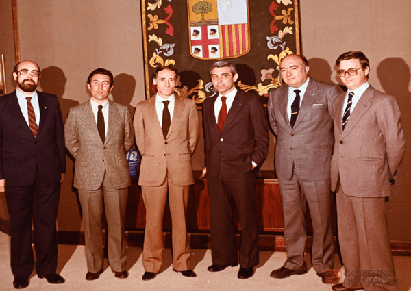 Fotografías de los Presidentes del Gobierno de Aragón 1978 – 2003