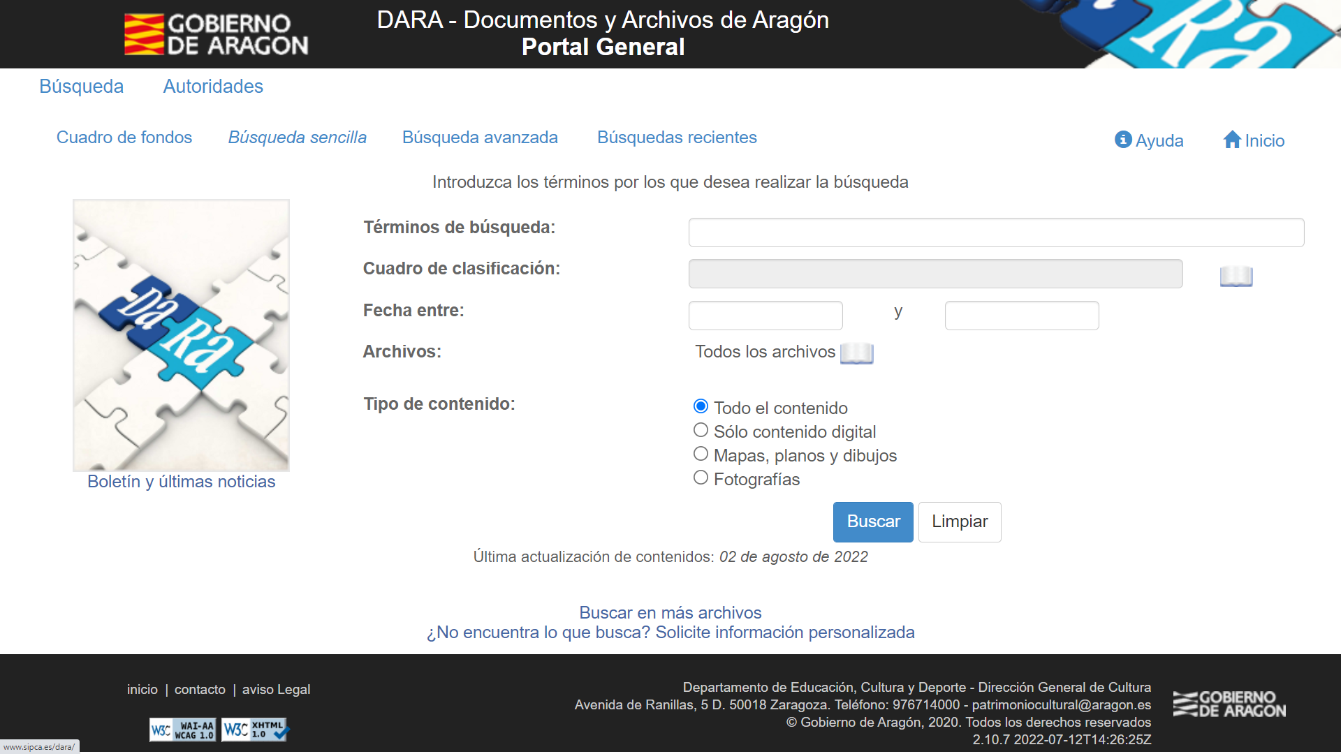 Buscador DARA-General