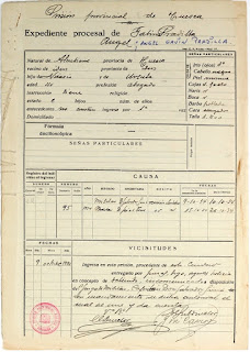 Represión política durante la guerra civil y posguerra: archivos penitenciarios