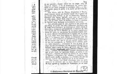 Noticias sobre Calamocha a través  de la prensa. Calamocha 1810 Diario de  Mallorca.