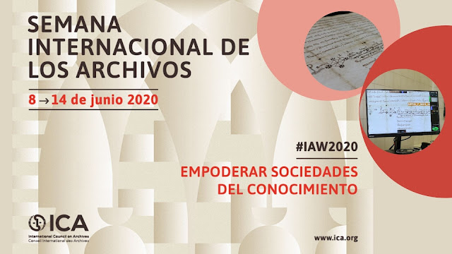 Los archivos aragoneses se suman a la Semana Internacional de los Archivos 2020